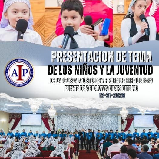 Presentación de tema local Juventud y Niños 🤍🔥✨