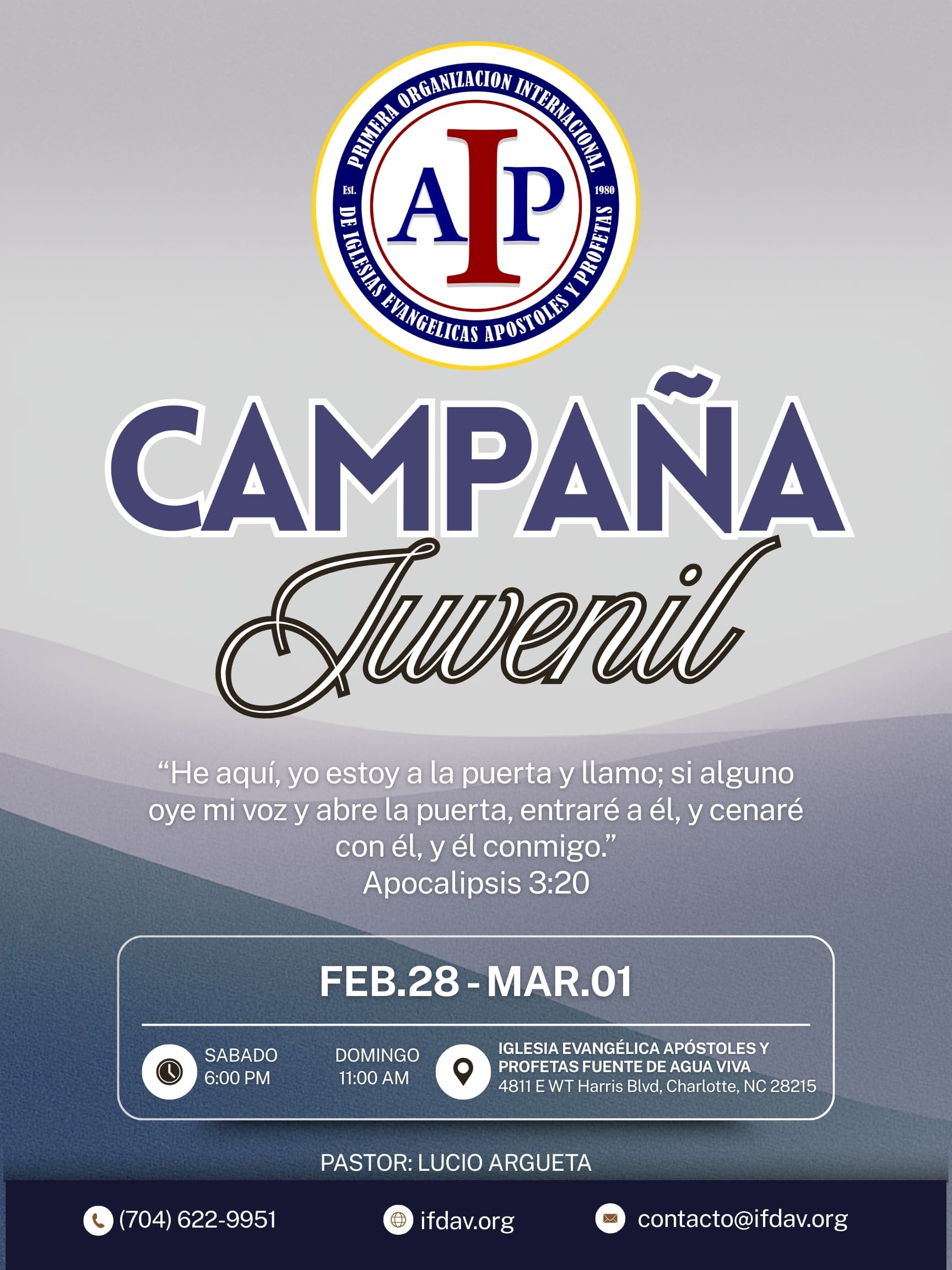 Campaña Juvenil de Avivamiento